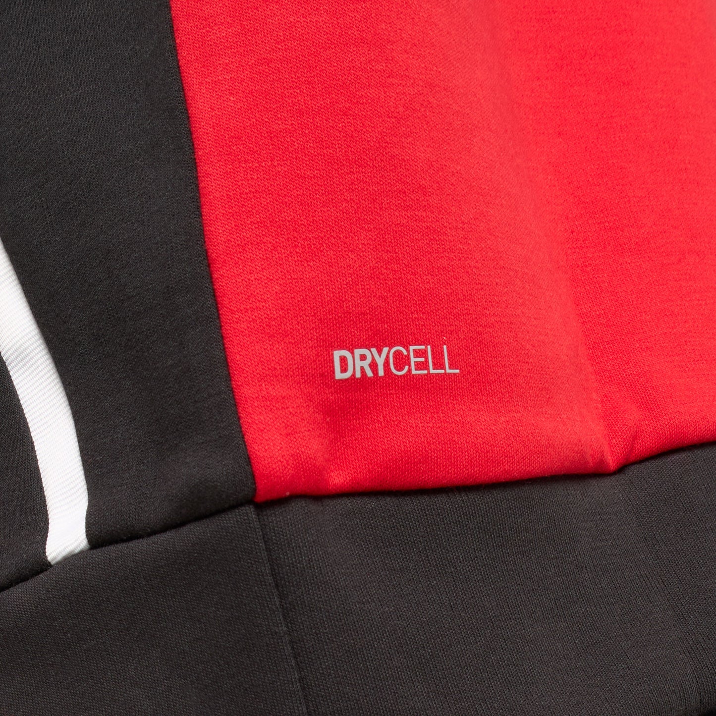 MILAN PUMATECH 2025/26 RED JACKET WITH ZIPPER AND HOOD