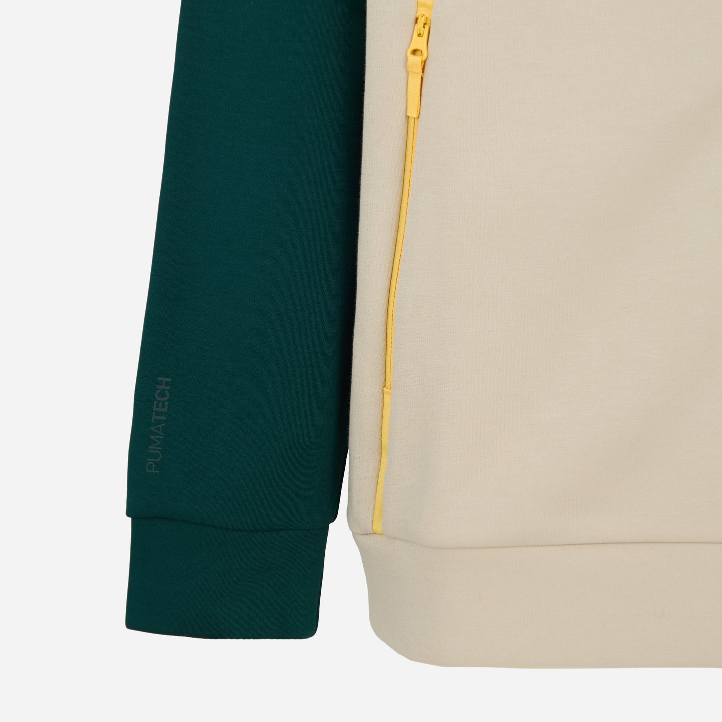 MILAN PUMATECH 2025/26 GREEN JACKET WITH ZIPPER AND HOOD