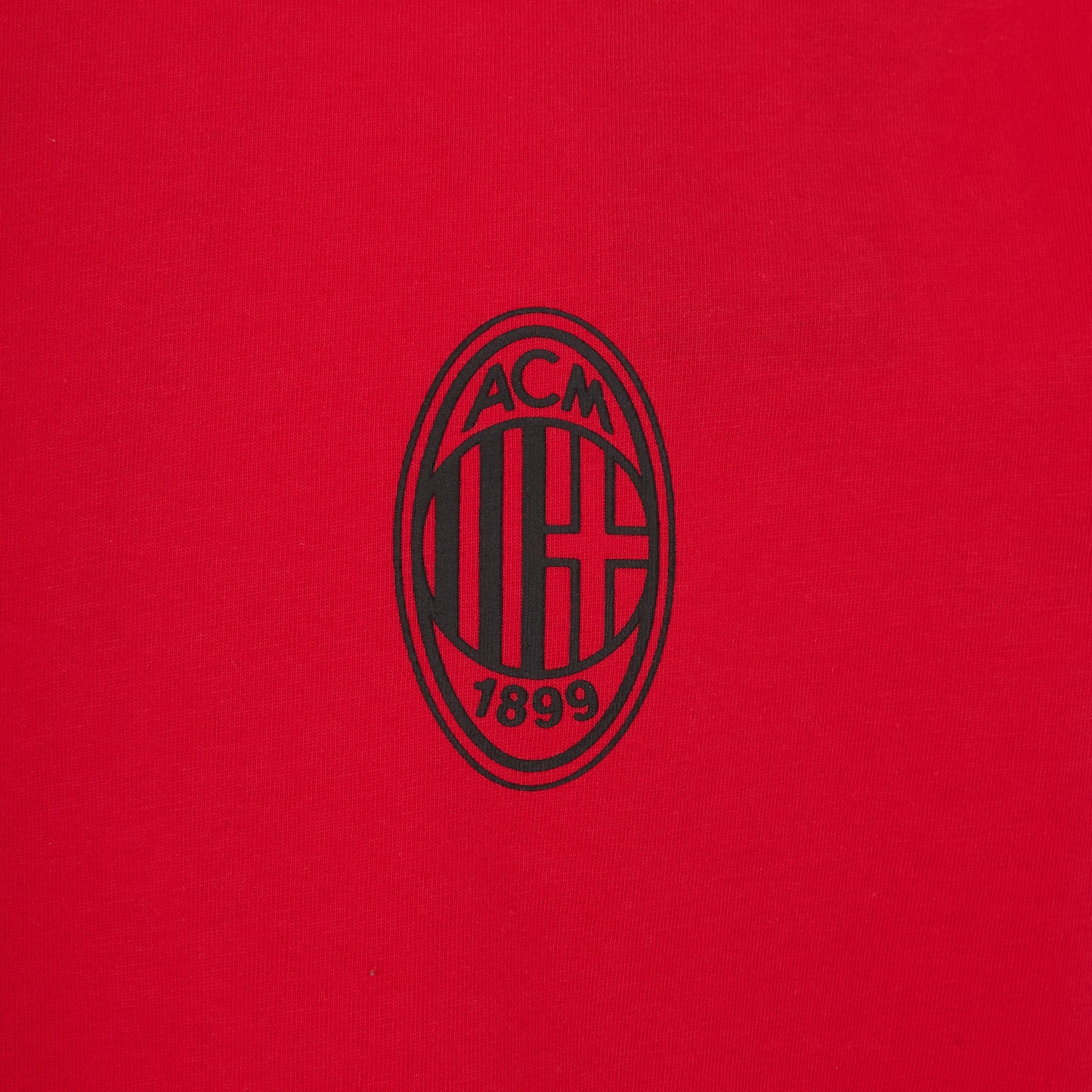 T-SHIRT ROSSA MILAN ESSENTIAL