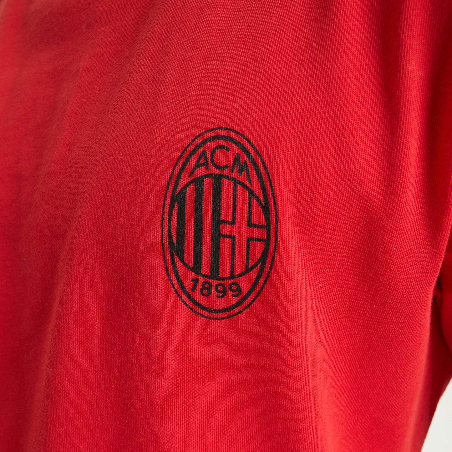 T-SHIRT ROSSA BAMBINO MILAN ESSENTIAL