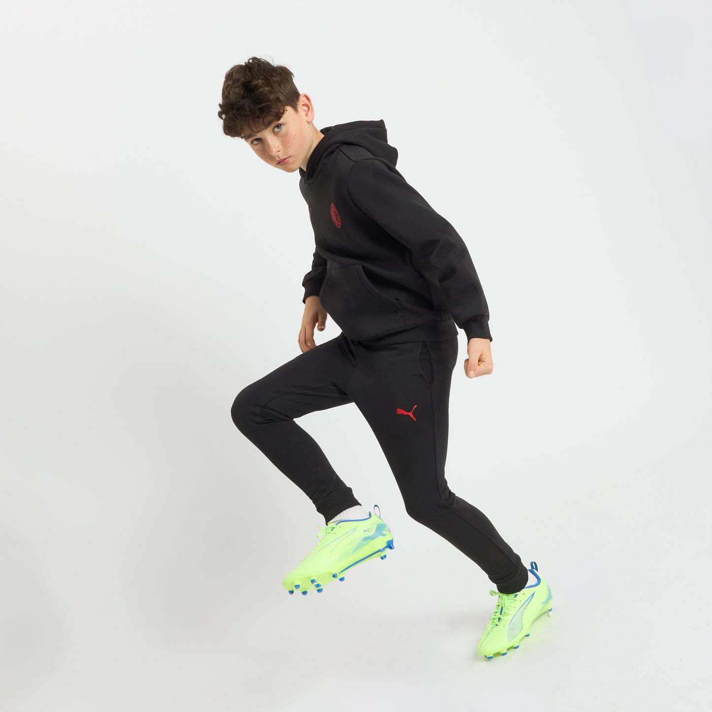 AC MILAN KIDS BLACK PANTS ESSENTIAL COLLECTION