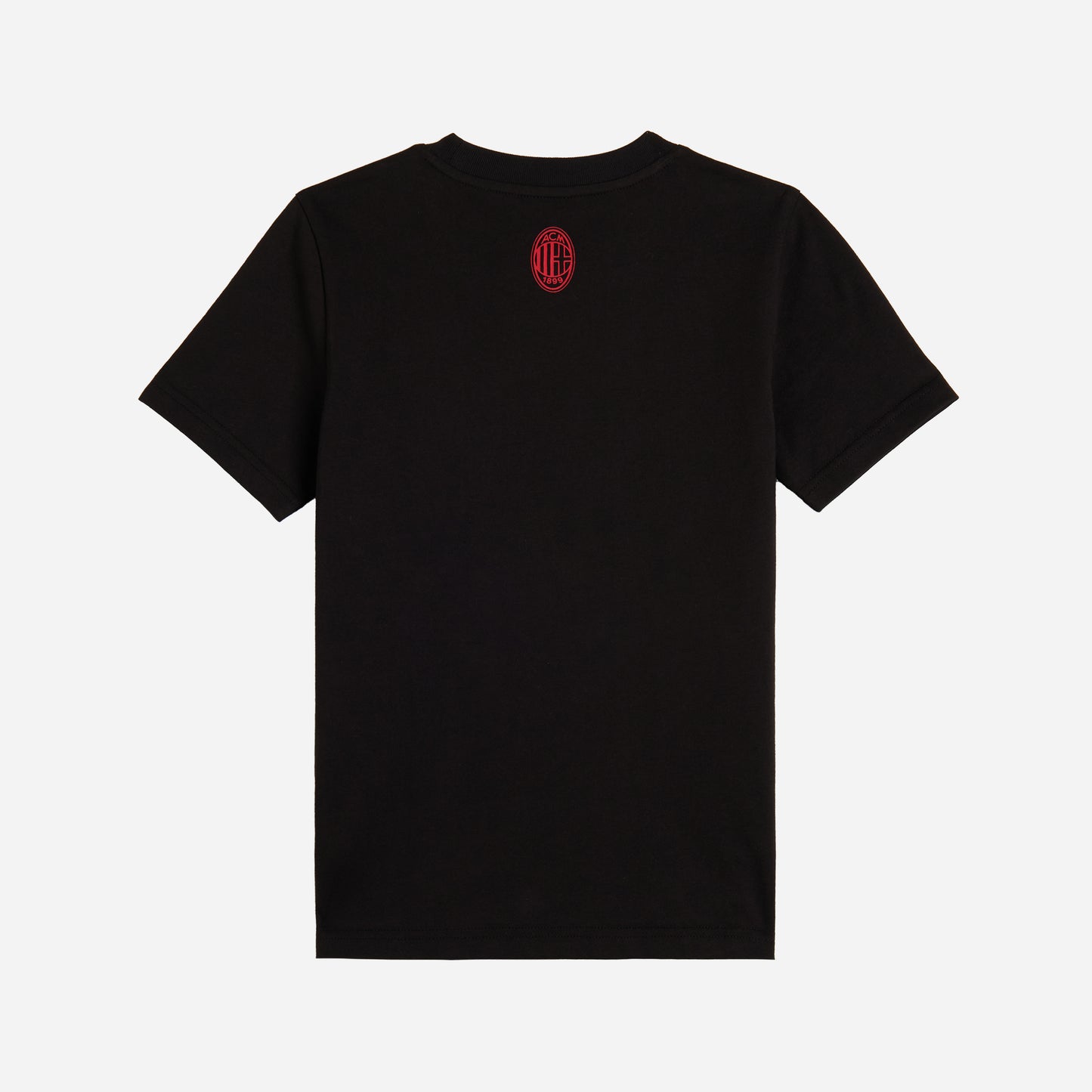 T-SHIRT NERA CON GRAFICA ROSSONERI BAMBINO MILAN CULTURE
