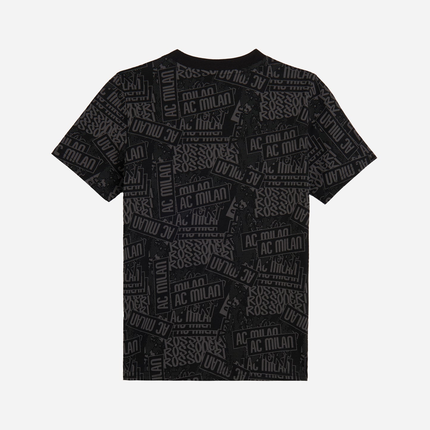 T-SHIRT NERA MILAN CULTURE BAMBINO