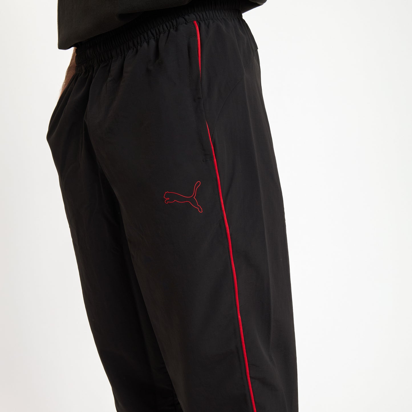 AC MILAN BLACK PANTS FOOTBALL STATEMENT COLLECTION