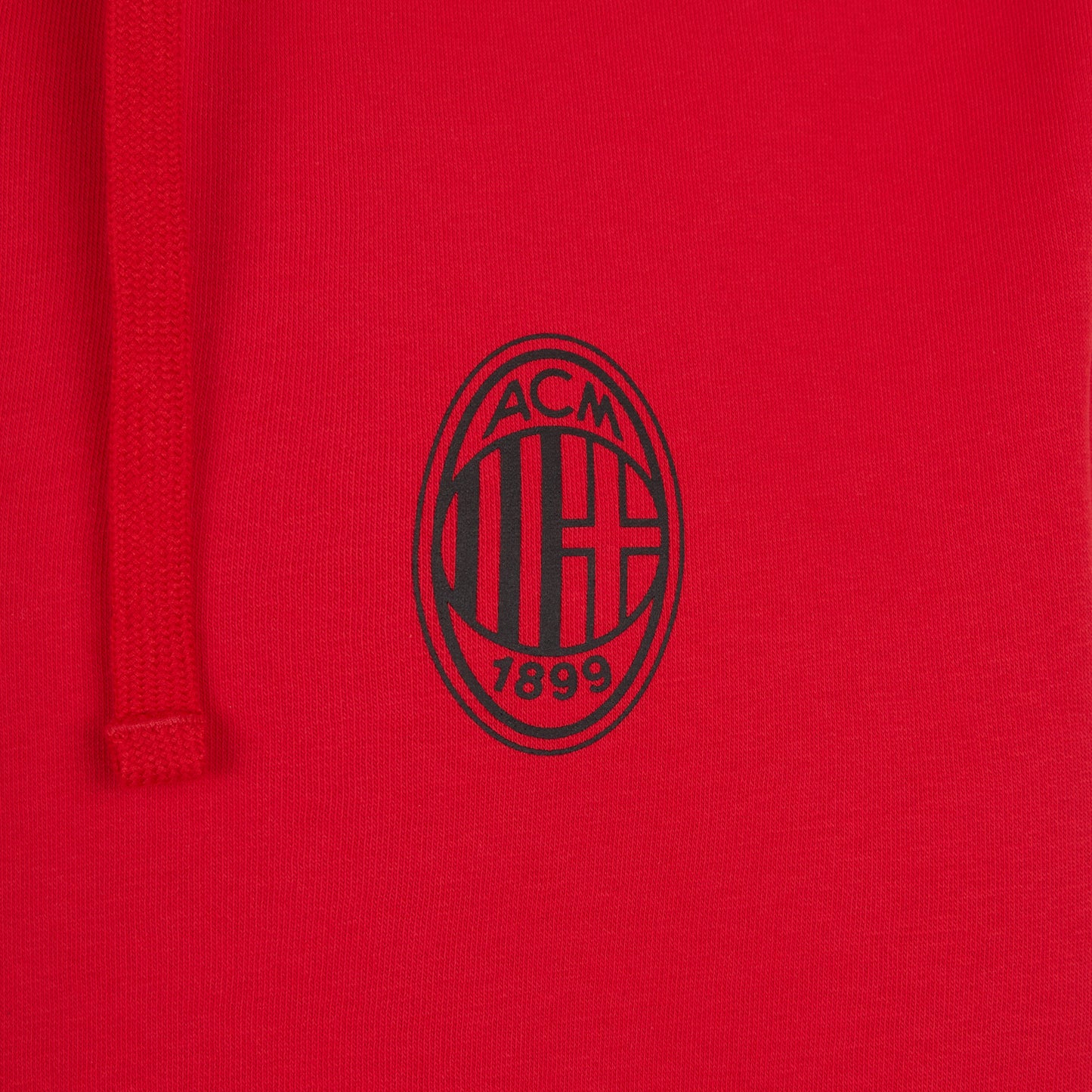 AC MILAN RED ZIP-UP SWEATSHIRT ESSENTIAL COLLECTION