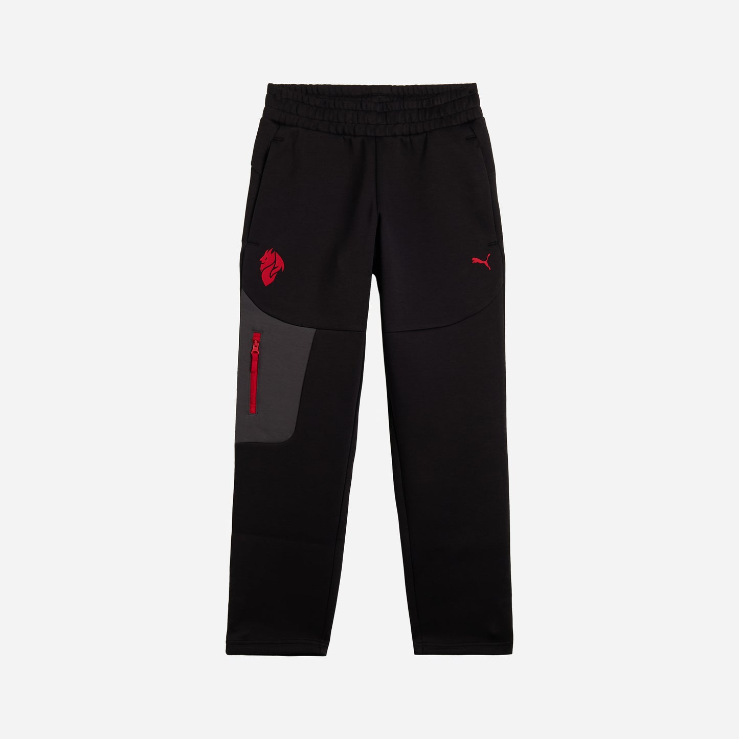 MILAN PUMATECH 2025/26 KIDS' BLACK PANTS WITH POCKETS