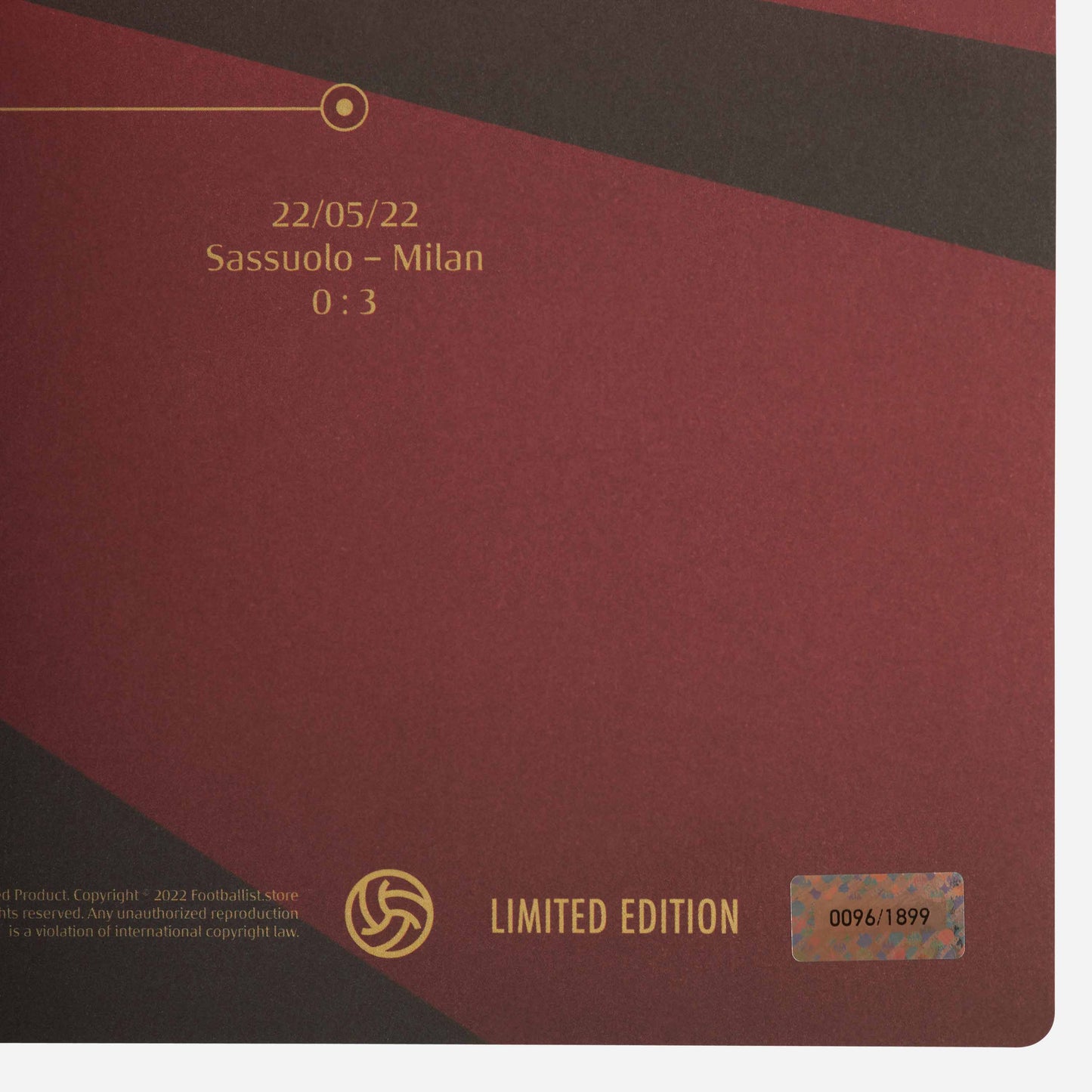 POSTER MILAN WE THE CHAMP19NS Limited Edition