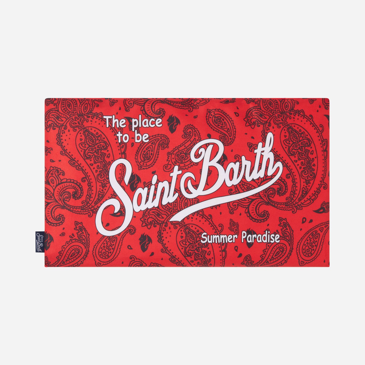 TELO MARE CON FANTASIA BANDANA AC MILAN X MC2 SAINT BARTH