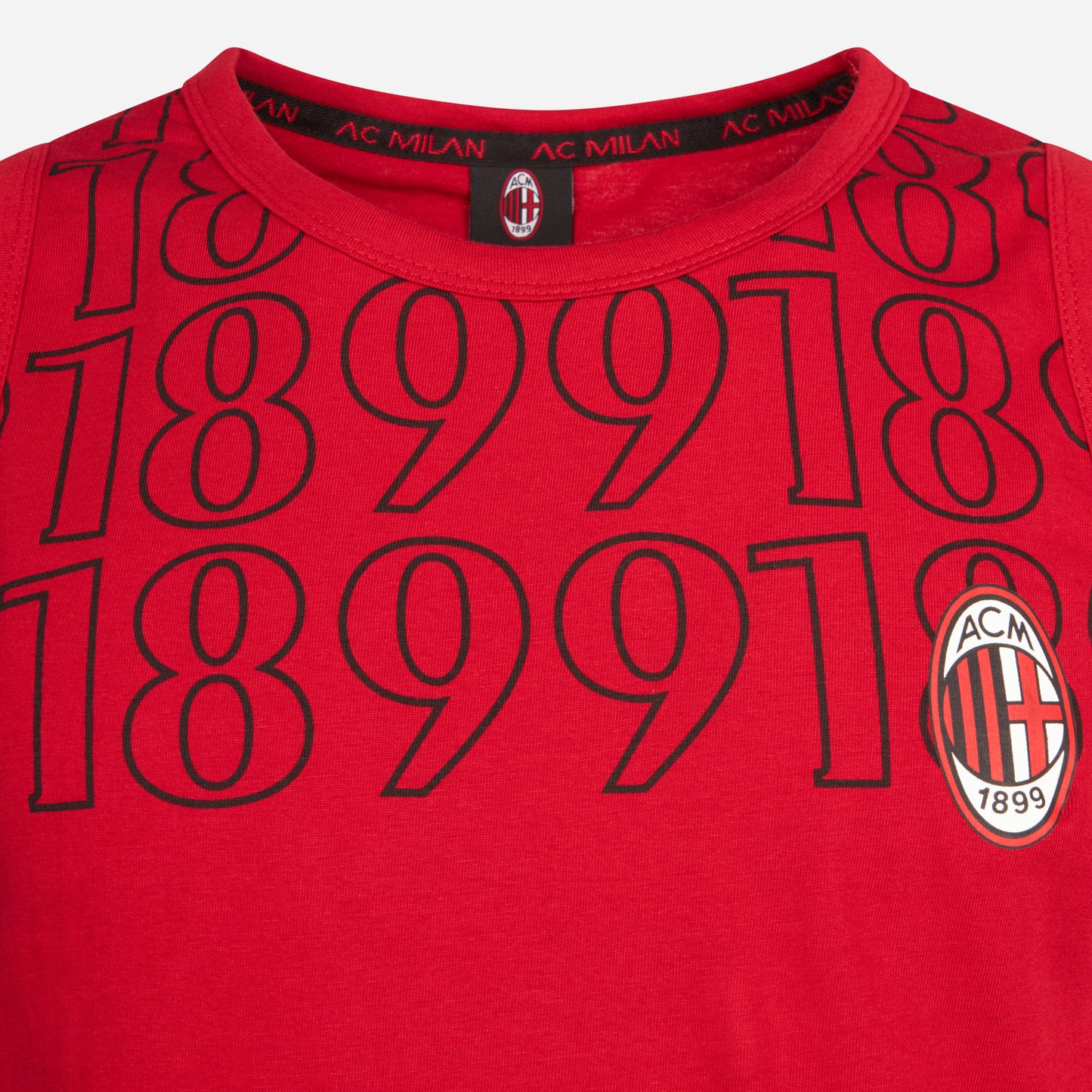 AC MILAN PYJAMA WITH RED TANK TOP