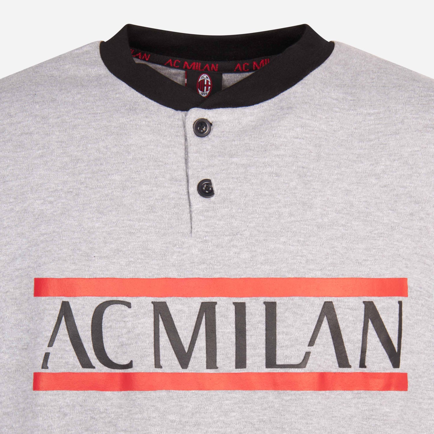 GREY AND BLACK AC MILAN PYJAMAS