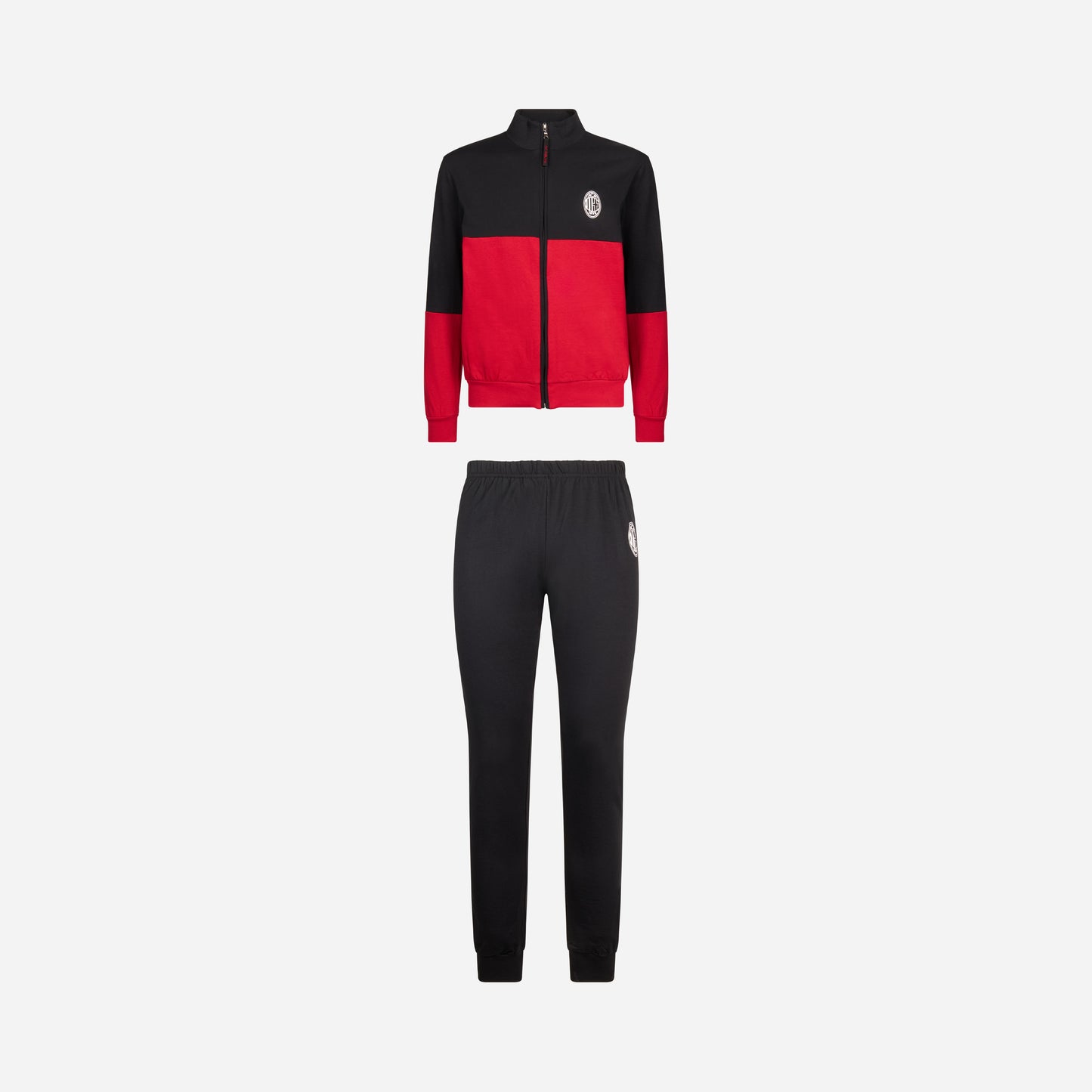 FULL ZIP RED&BLACK AC MILAN PYJAMA