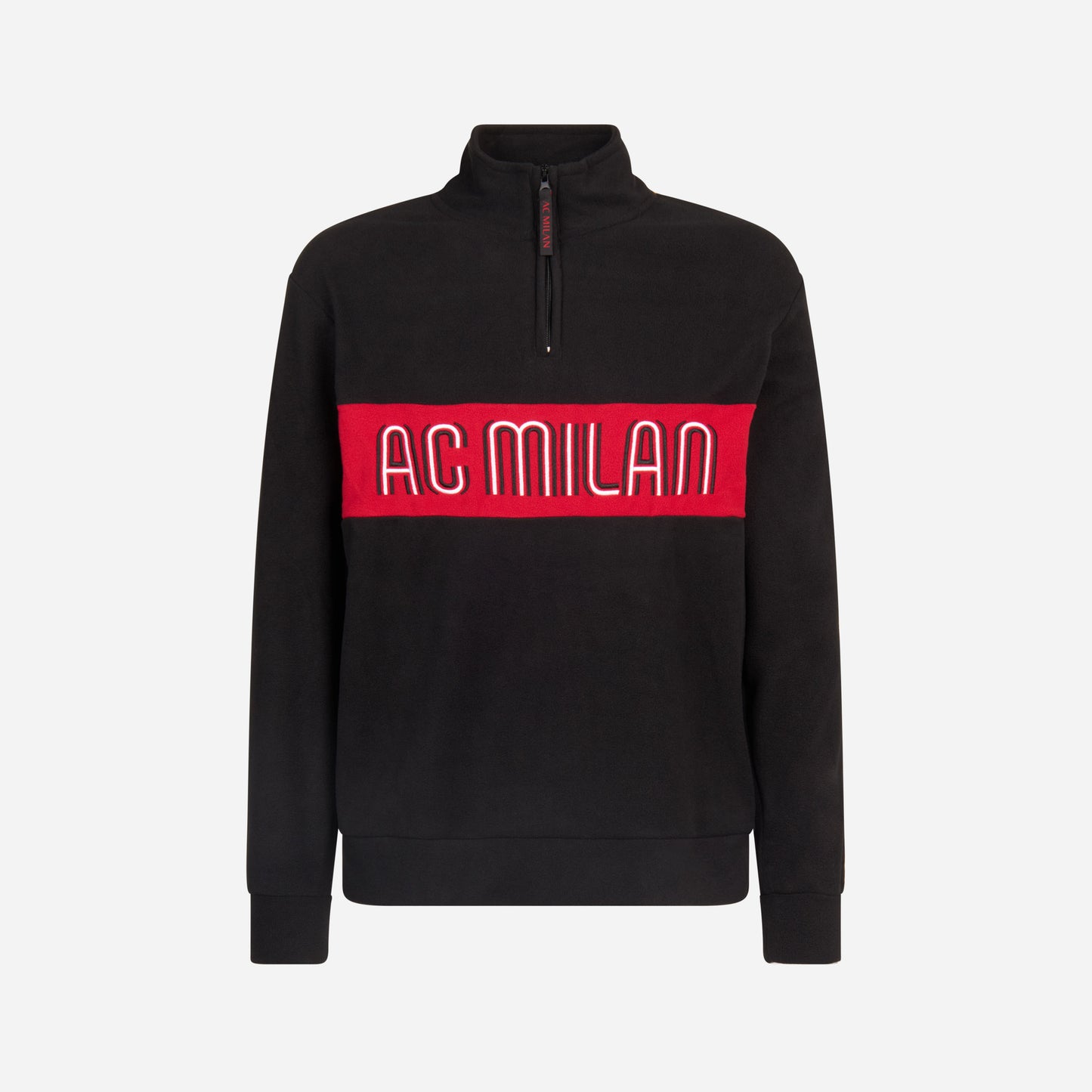 AC MILAN RED&BLACK PYJAMAS WITH 1/4 ZIP