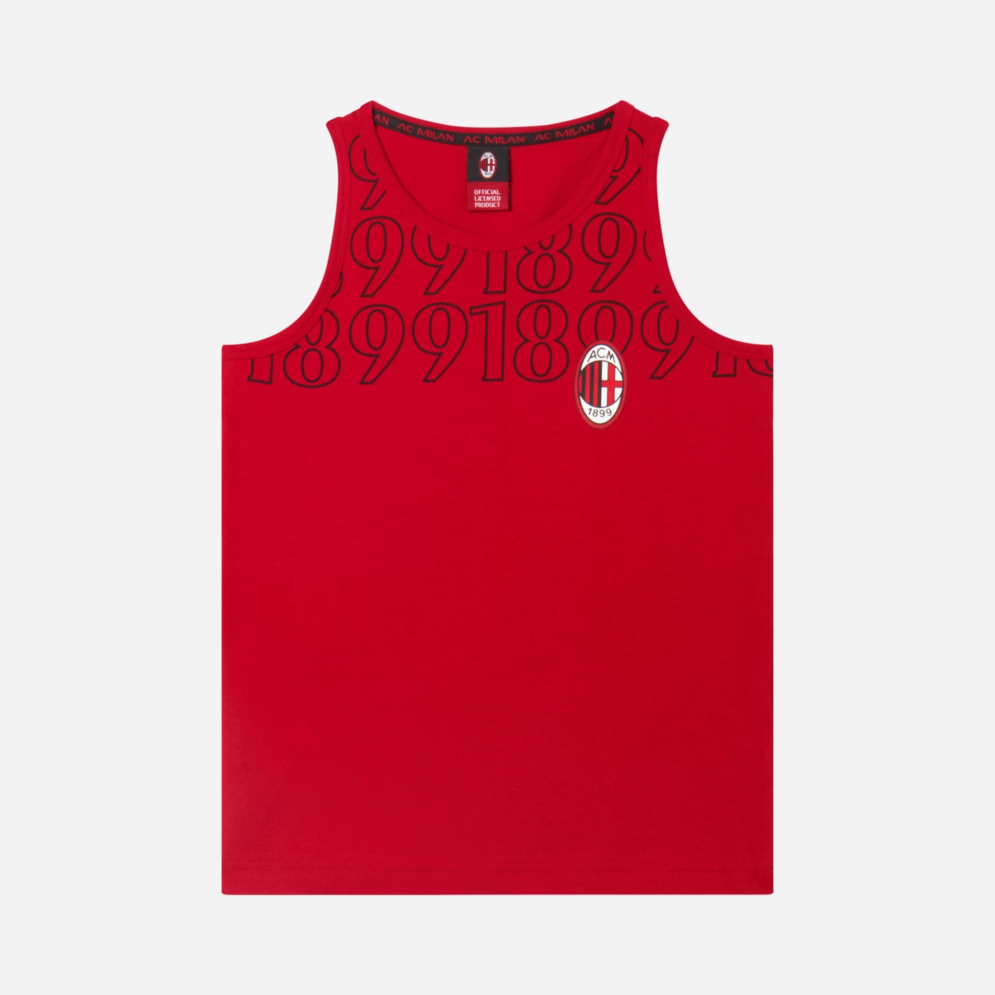 AC MILAN KIDS PYJAMA SHORT SET WITH TANK TOP