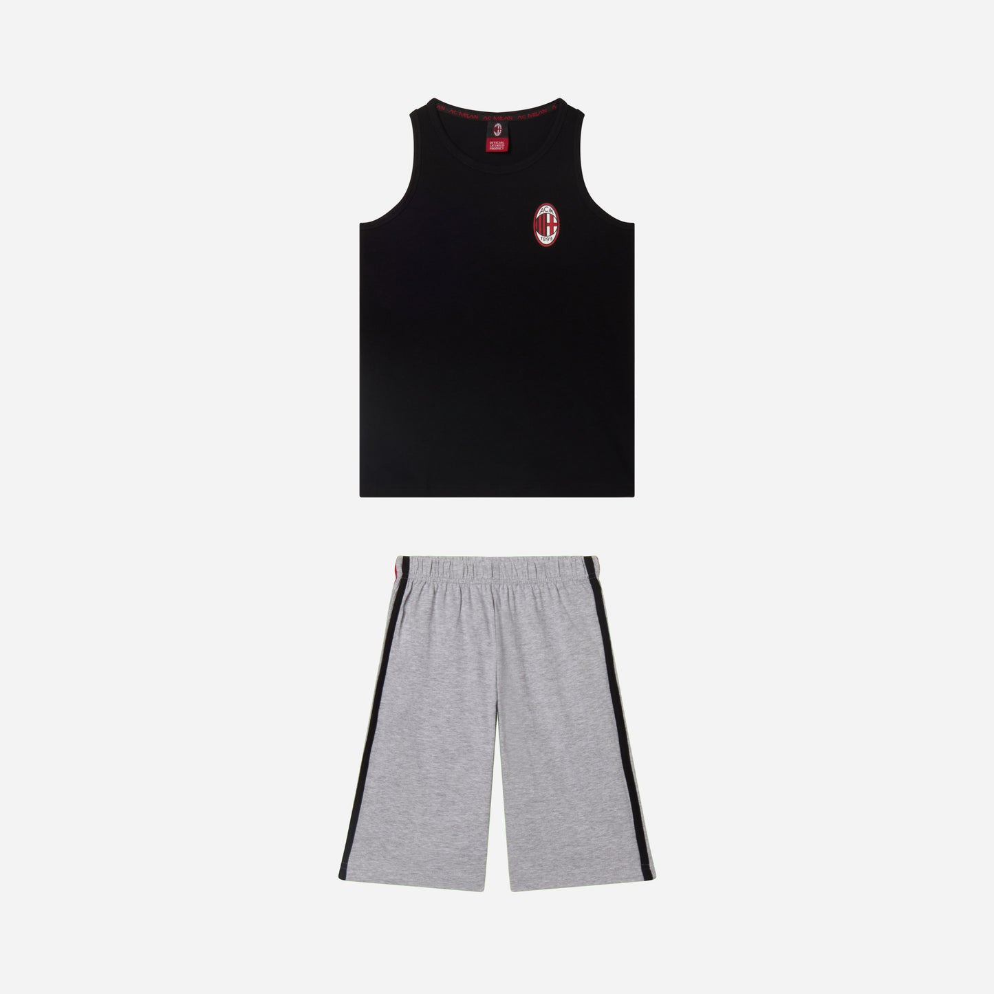 AC MILAN KIDS PYJAMA SHORT SET WITH TANK TOP