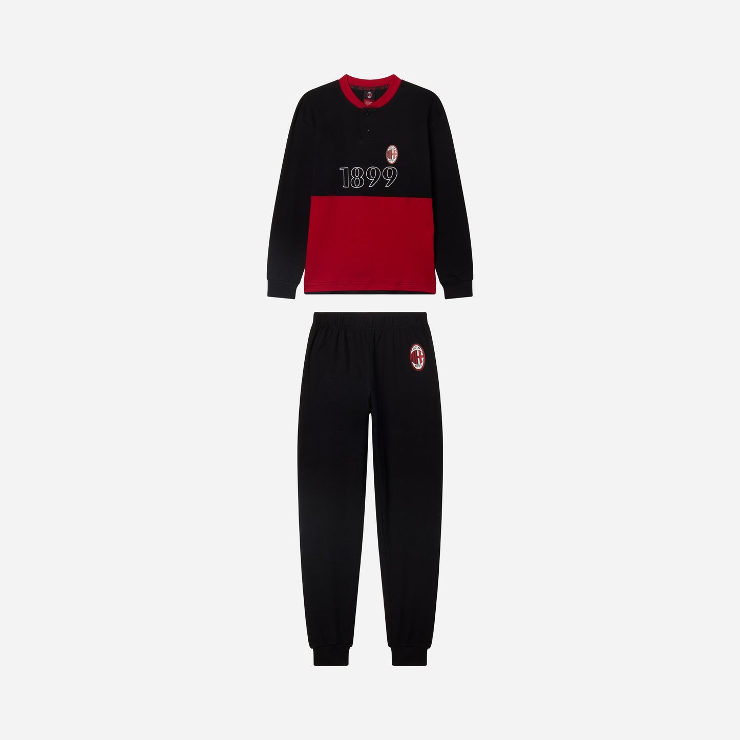 AC MILAN KIDS RED&BLACK PYJAMA