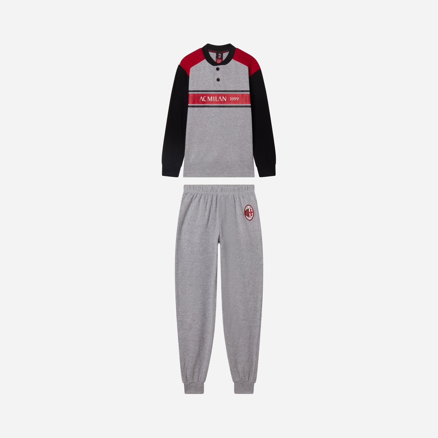 AC MILAN GREY KIDS PYJAMA