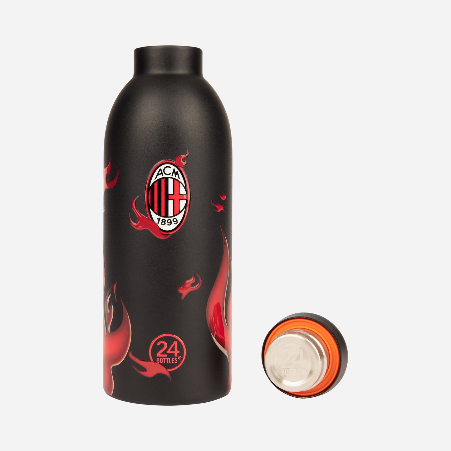 AC MILAN X 24BOTTLES CLIMA BOTTLE 500ML CON FIAMME