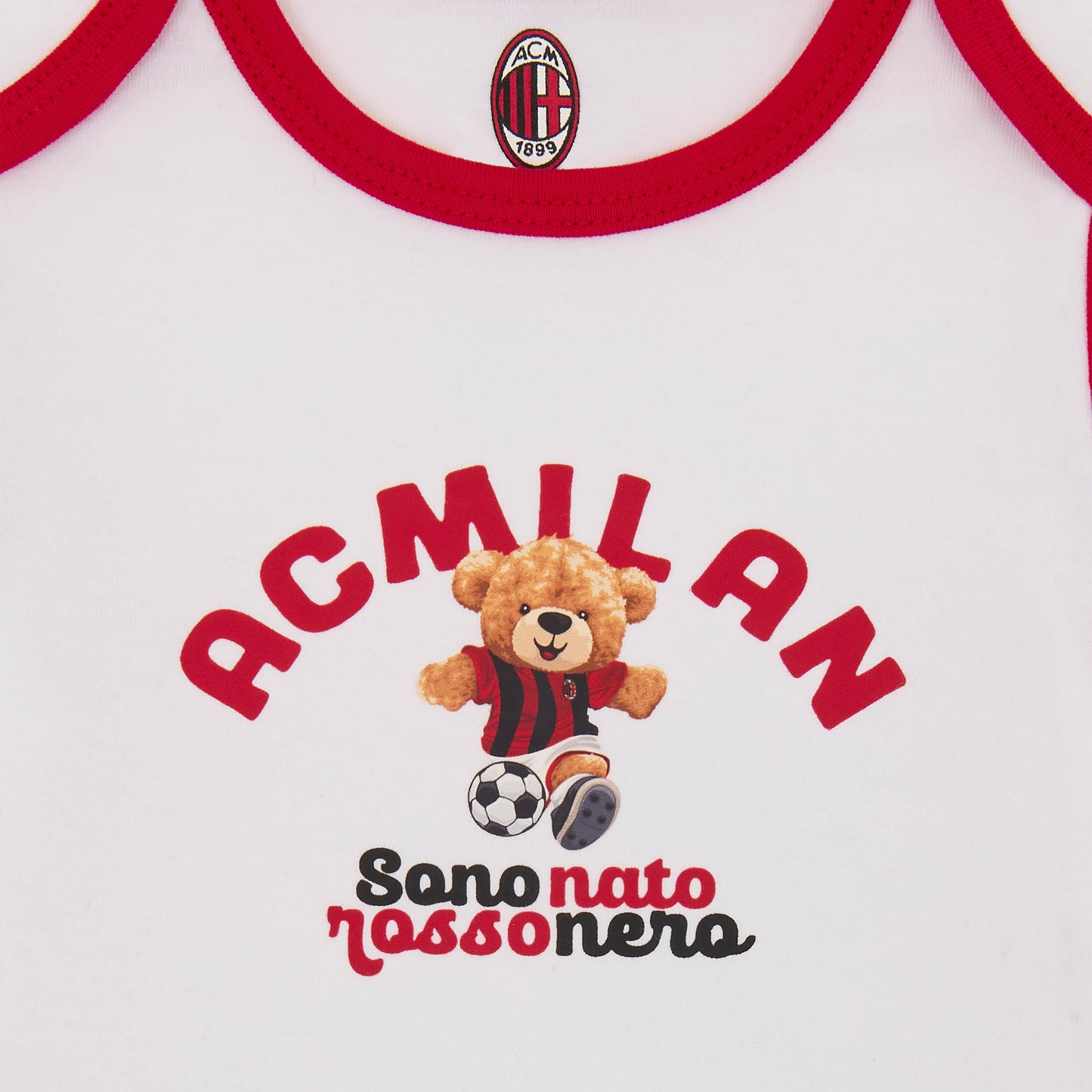 AC MILAN LONG SLEEVE NEWBORN BODYSUIT