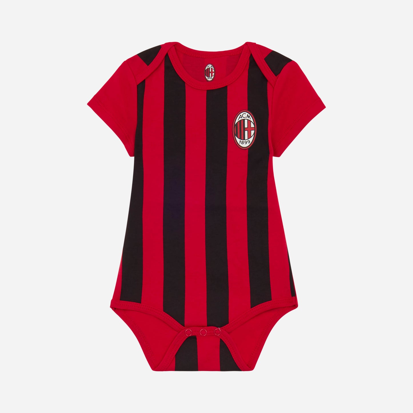 AC MILAN RED&BLACK NEWBORN BODYSUIT