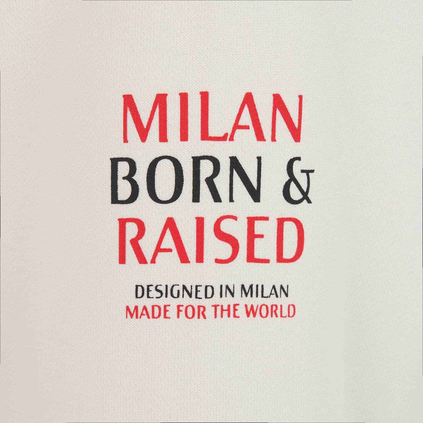 FELPA MILAN CON ZIP CITY COLLECTION