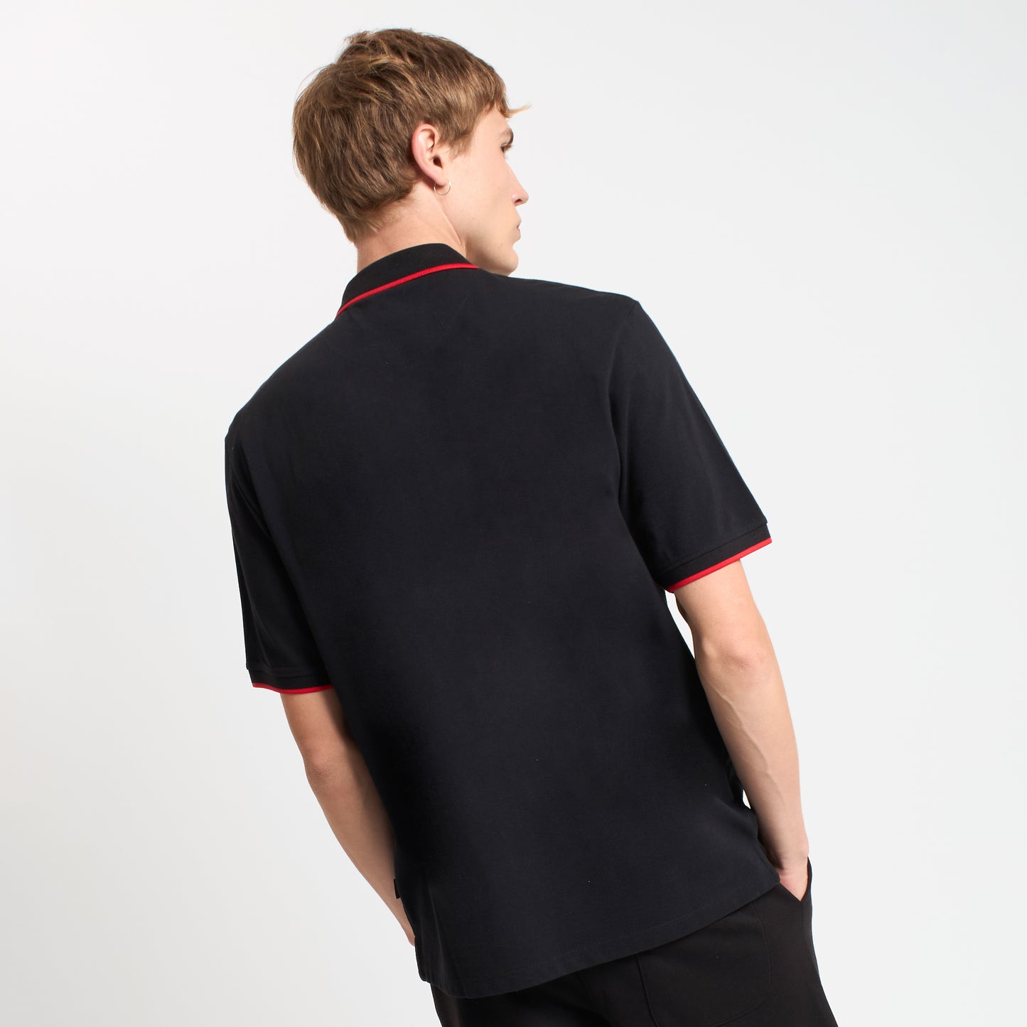 AC MILAN EMBROIDERY POLO SHIRT DEVIL COLLECTION