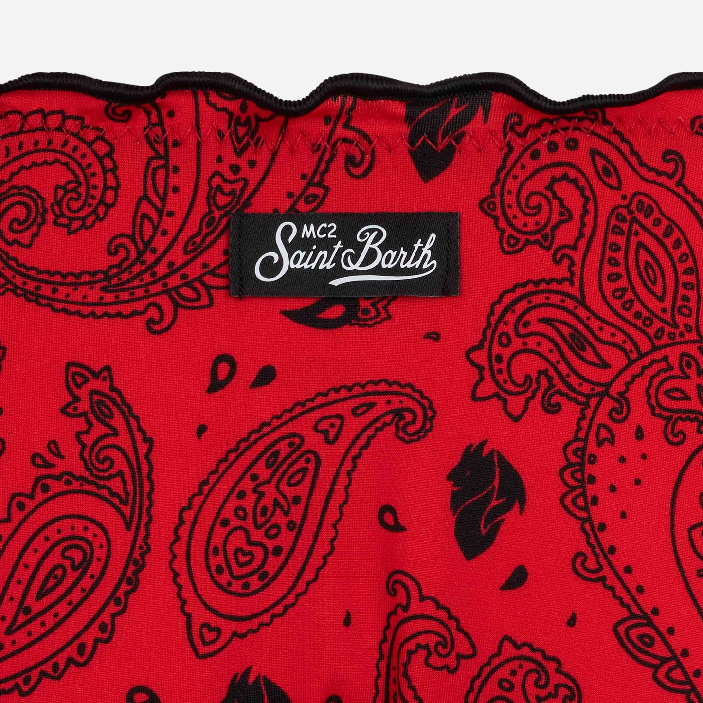 COSTUME BIKINI AC MILAN X MC2 SAINT BARTH CON FANTASIA BANDANA