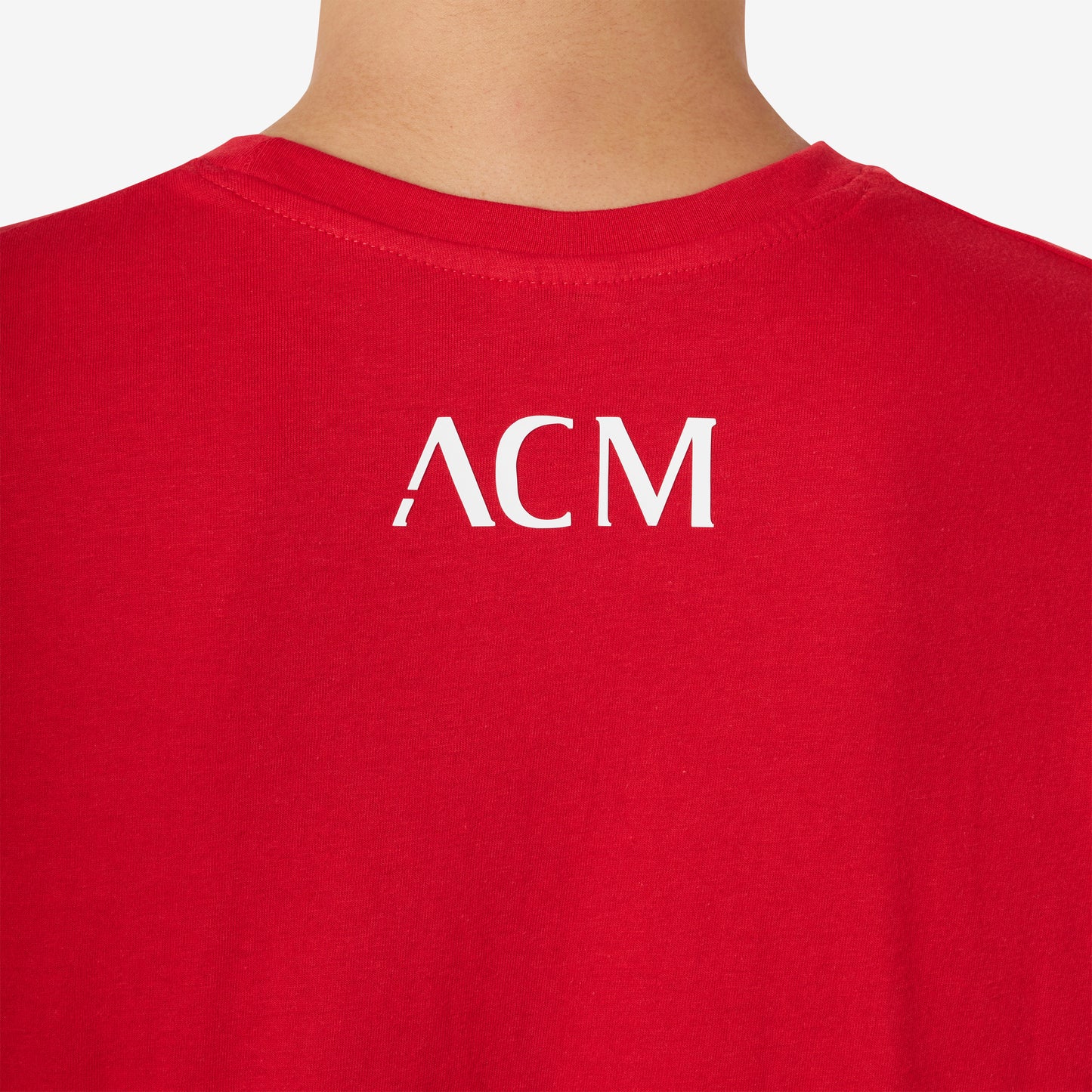 FROM MILAN TO THE WORLD RED T-SHIRT