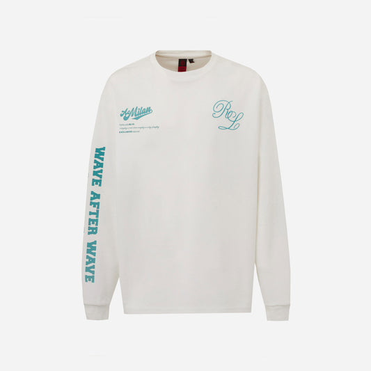 ACM x RL10 - MAGLIA OVERSIZE CON STAMPA SUL RETRO