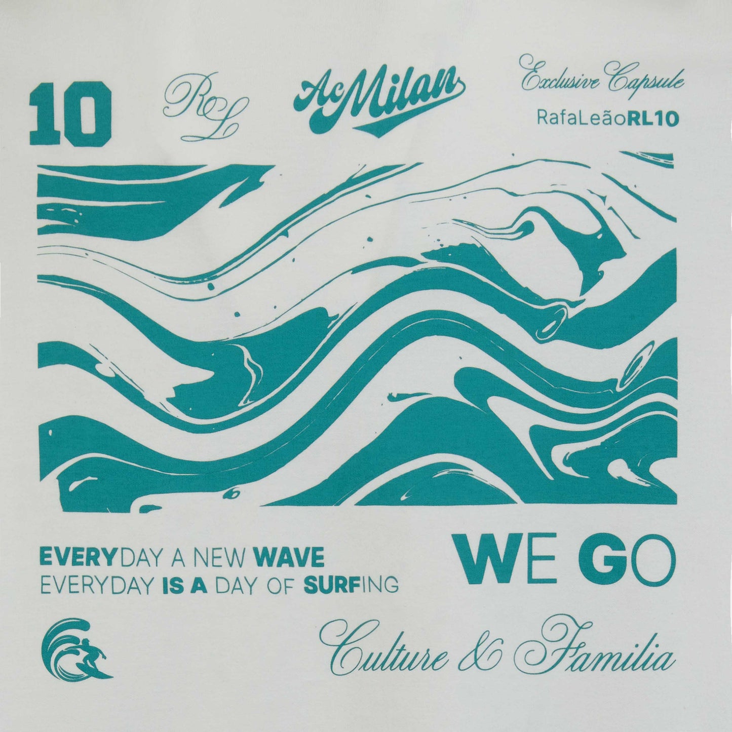 ACM x RL10 - MAGLIA OVERSIZE CON STAMPA SUL RETRO