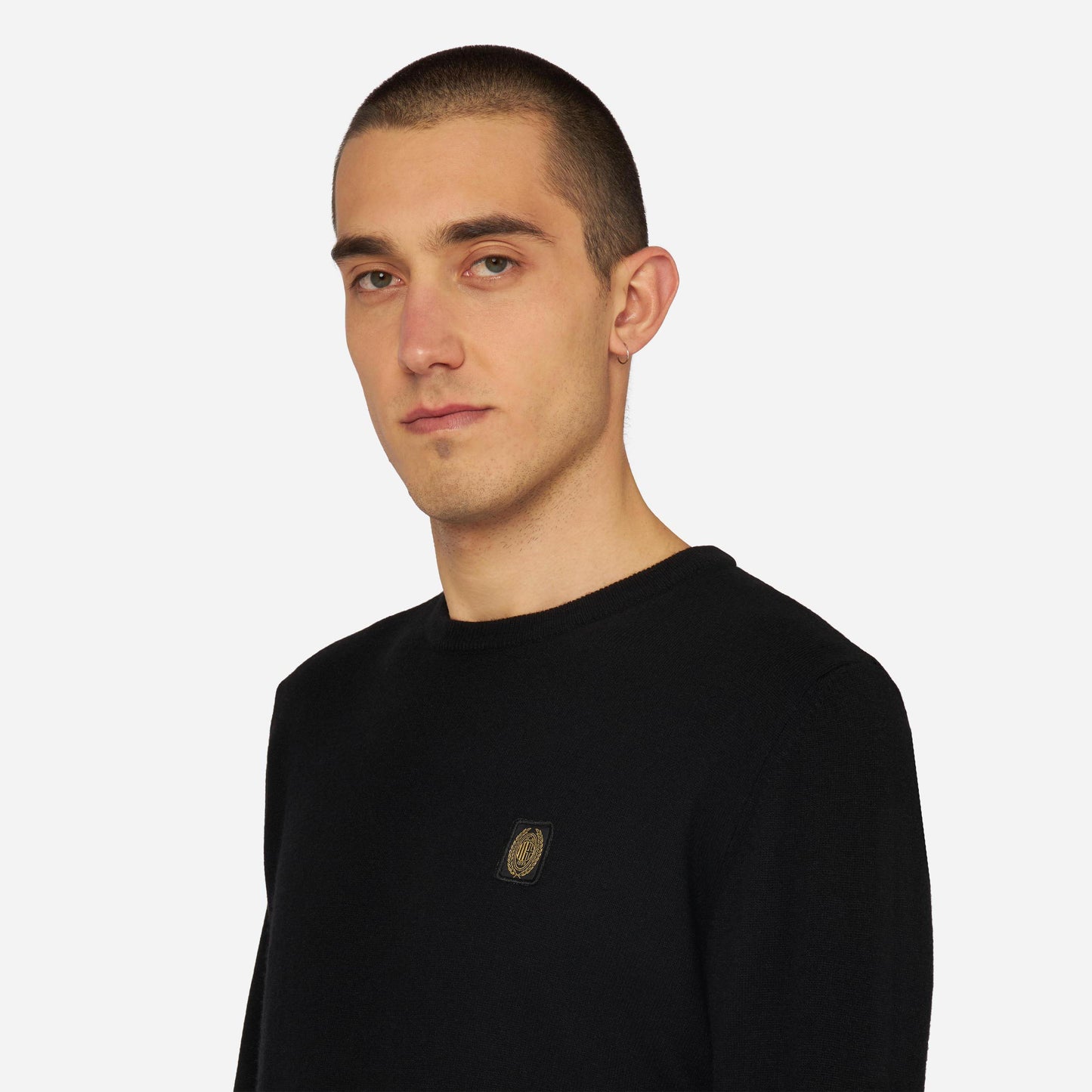 AC MILAN MIXED CACHEMIRE SWEATER COLLECTION GOLD ESSENTIAL