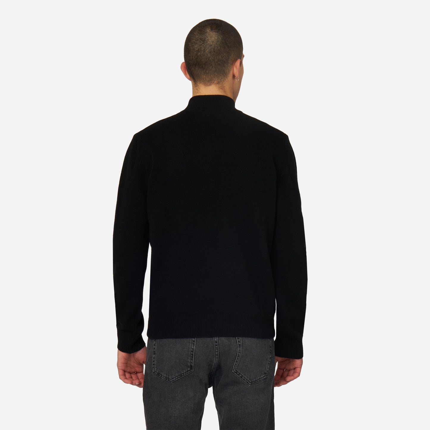 PULLOVER A COLLO ALTO CON ZIP MILAN COLLEZIONE GOLD ESSENTIAL