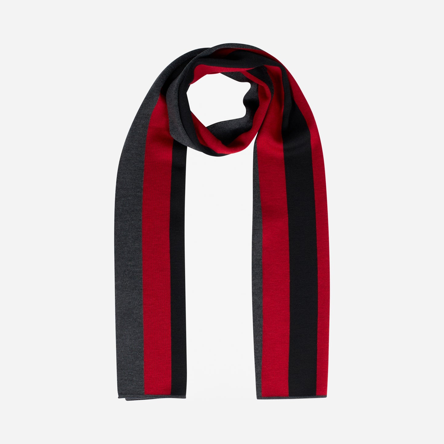 SCIARPA MILAN IN LANA