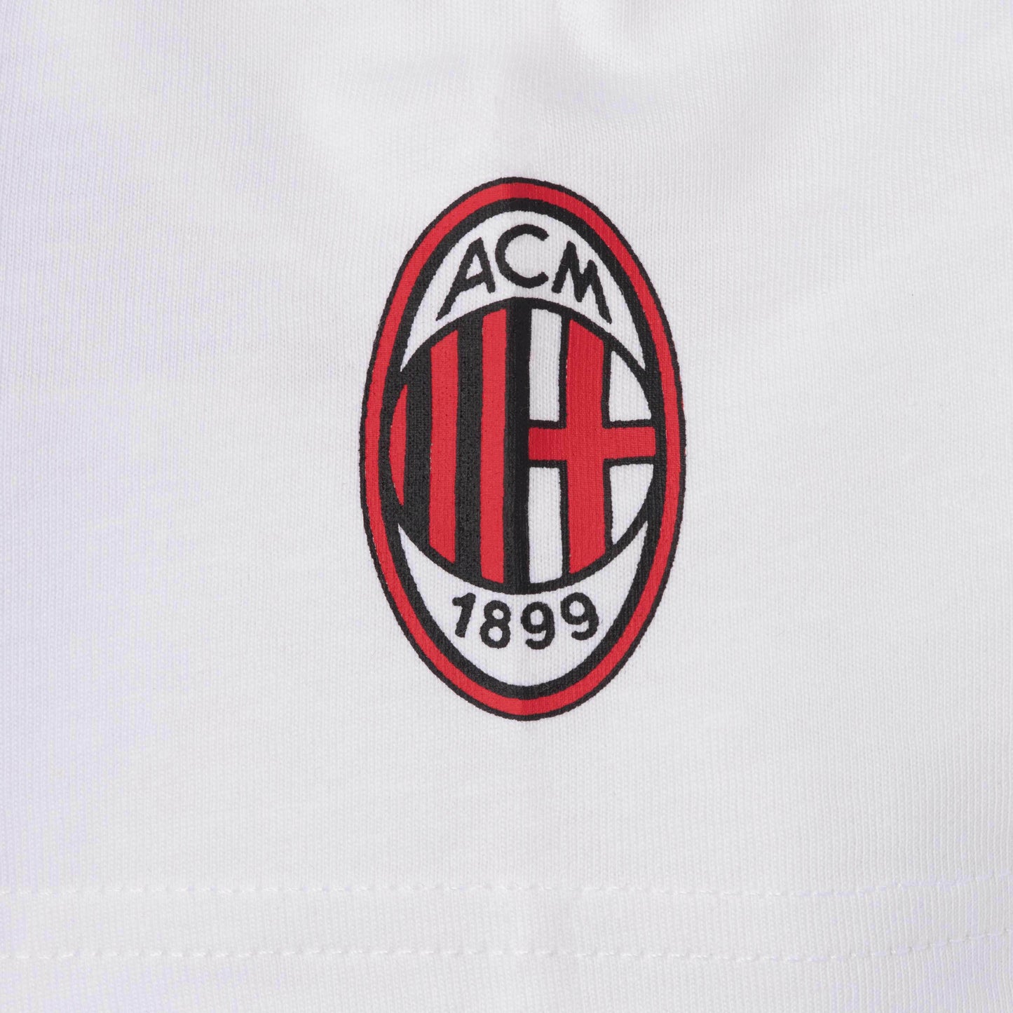 T-SHIRT MILAN BAMBINO BIANCA MILANISTA COLLECTION