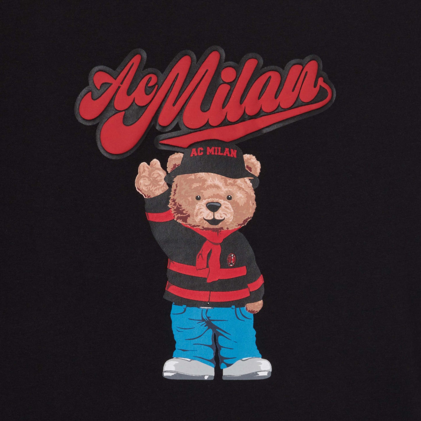 T-SHIRT MILAN BAMBINO ROSSONERA TEDDY COLLECTION