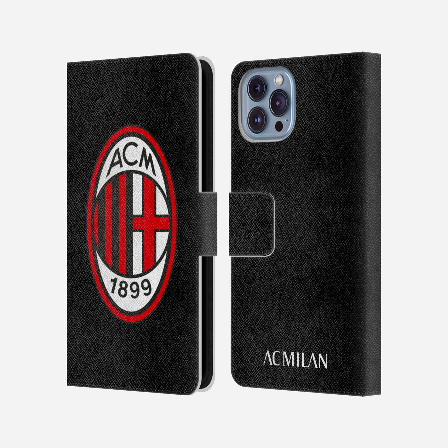 COVER NERA LOGO MILAN