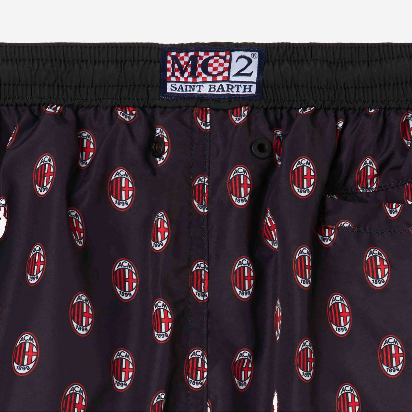 COSTUME BAMBINO MC2 SAINT BARTH X AC MILAN CON FANTASIA ROSSONERA