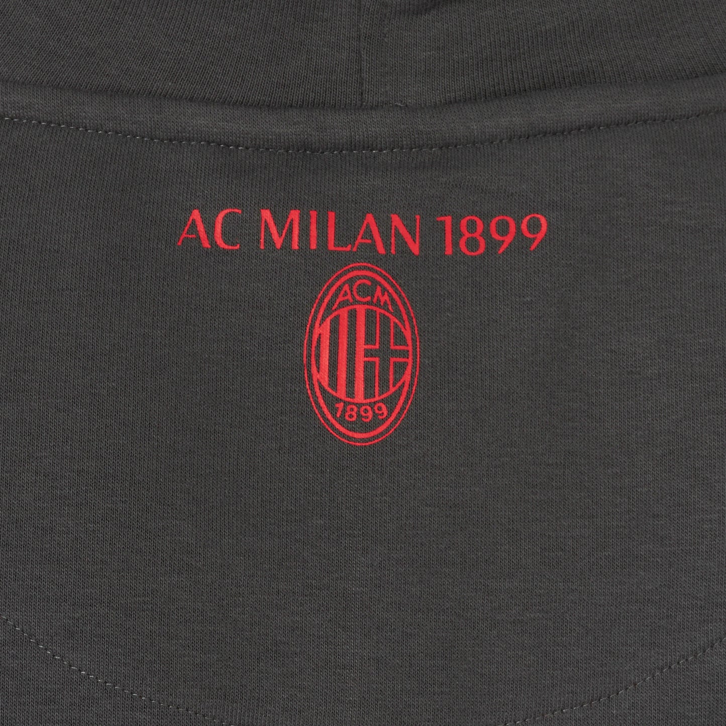 MILAN SWEATSHIRT WITH AC MILAN ESCUTCHEON AND STRIPES