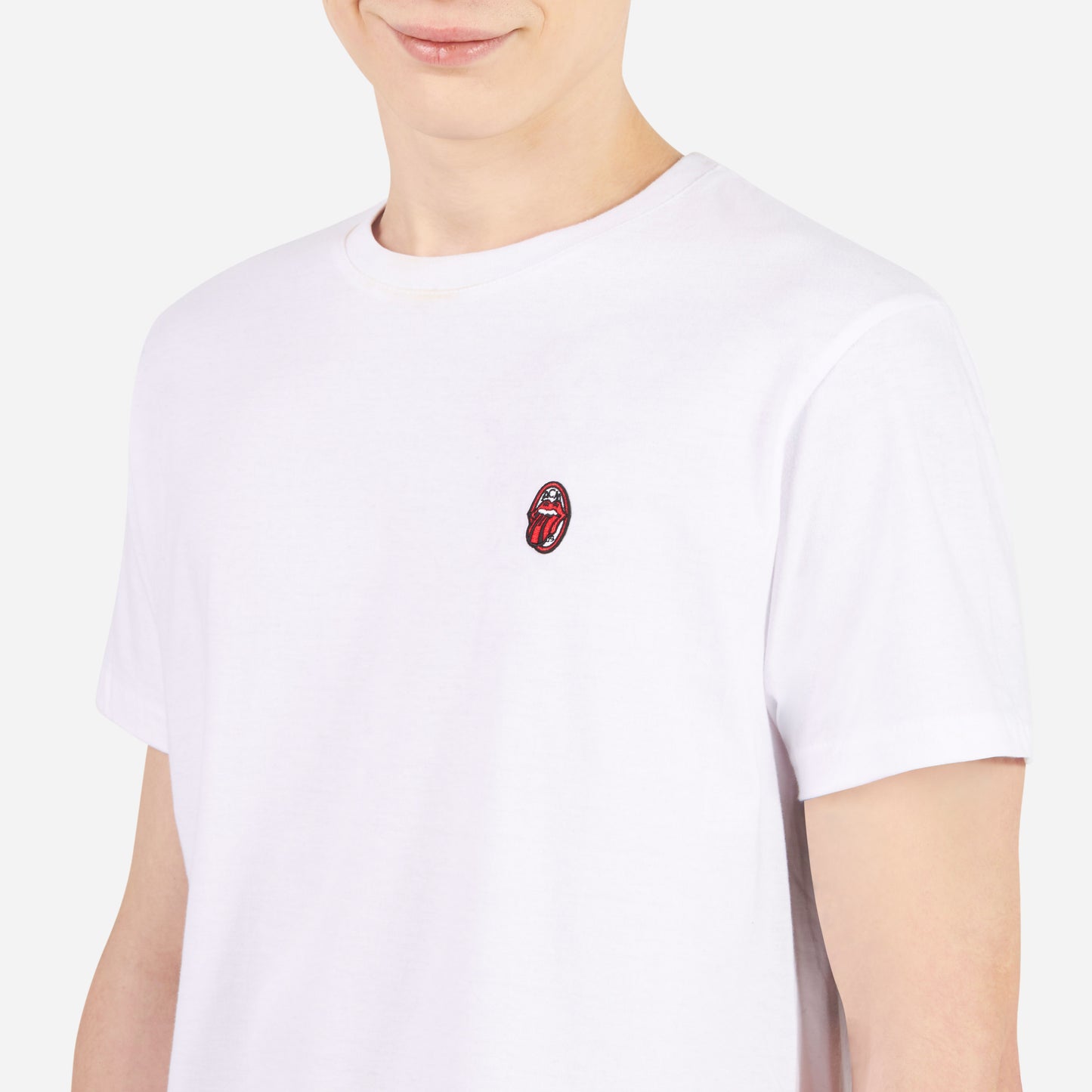 T-SHIRT MILAN X THE ROLLING STONES CON RICAMO