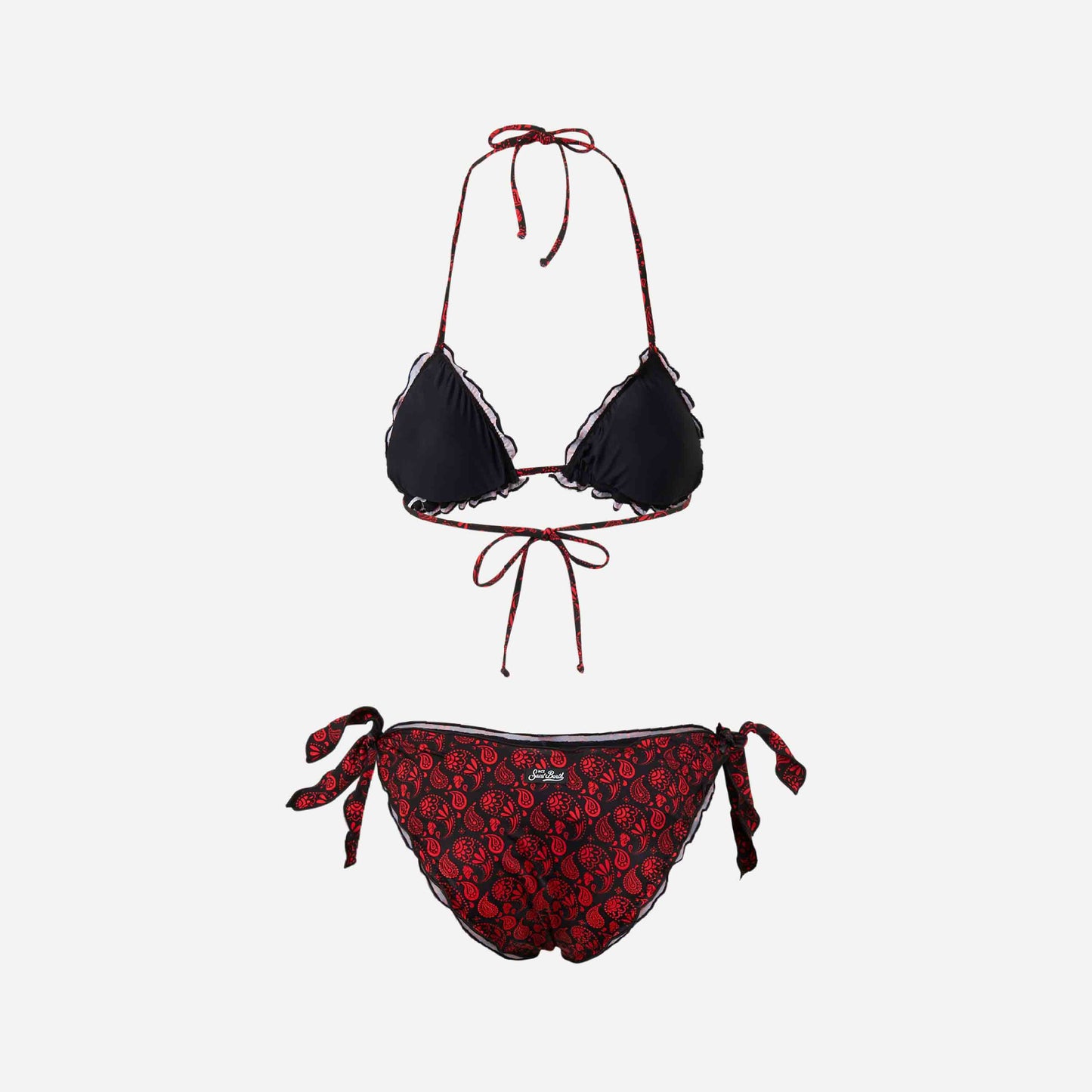 BIKINI MC2 SAINT BARTH X AC MILAN CON FANTASIA ROSSONERA