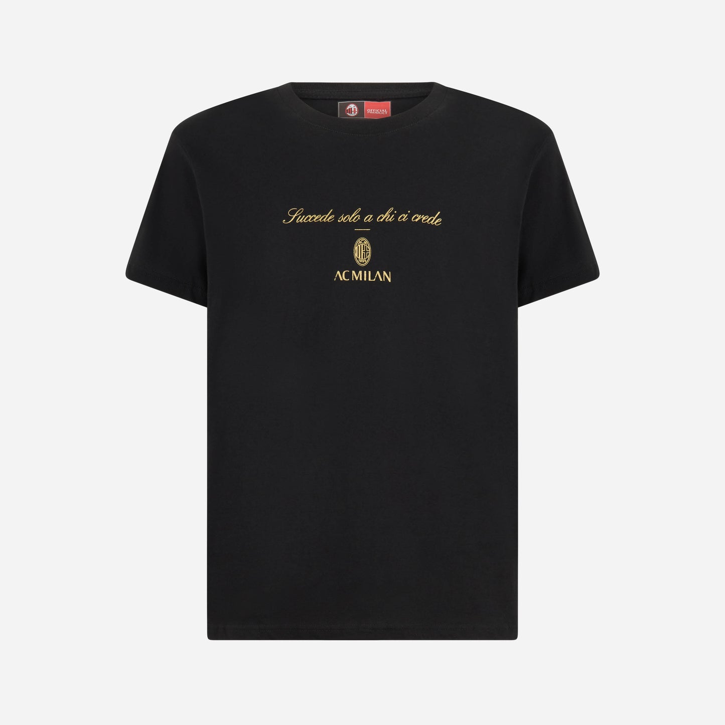 T-SHIRT MILAN CELEBRATIVA 19° SCUDETTO CON MANTRA