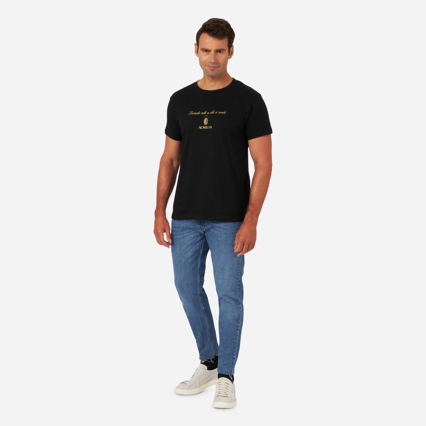 T-SHIRT MILAN CELEBRATIVA 19° SCUDETTO CON MANTRA