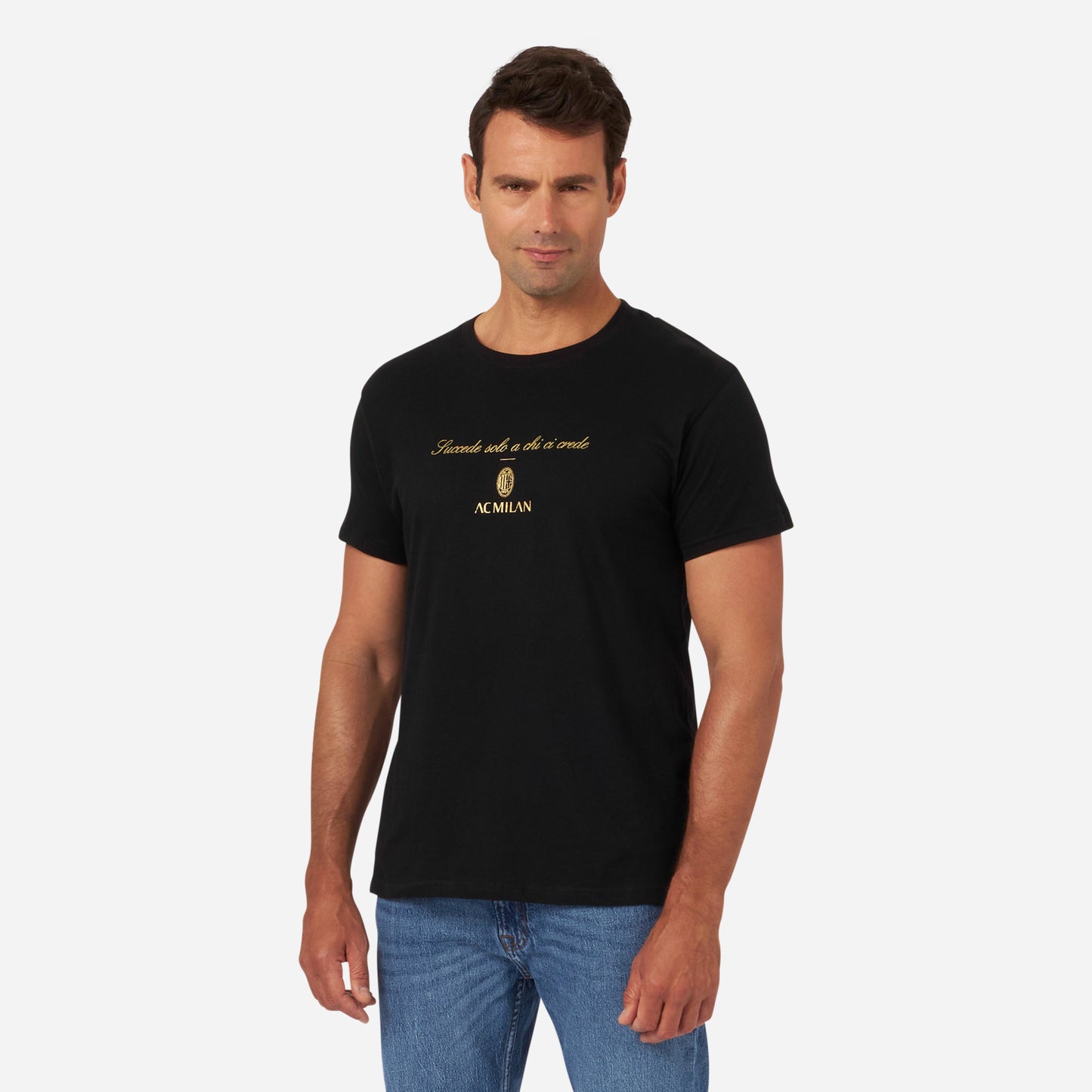 T-SHIRT MILAN CELEBRATIVA 19° SCUDETTO CON MANTRA