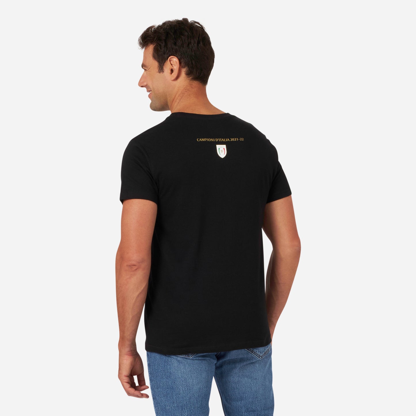 T-SHIRT MILAN CELEBRATIVA 19° SCUDETTO CON MANTRA