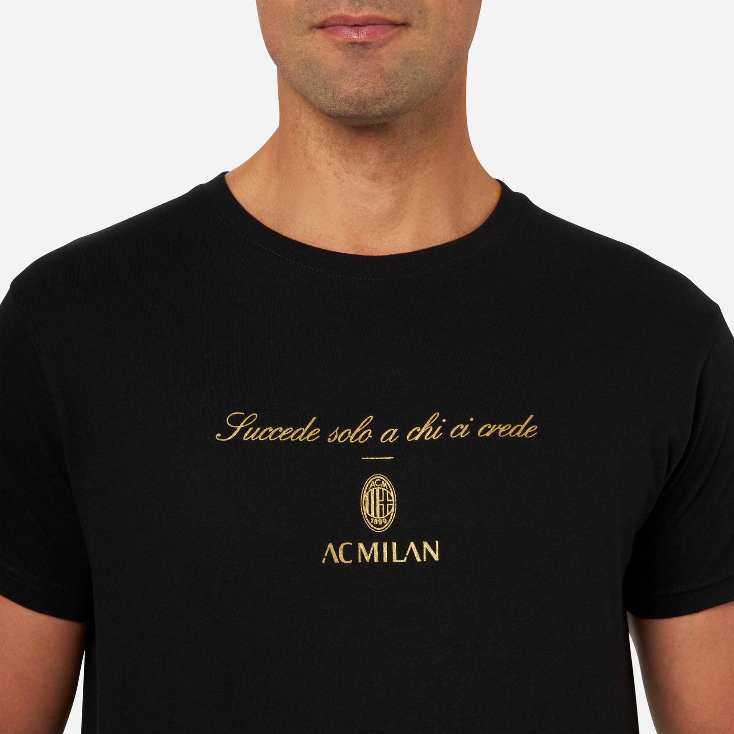 T-SHIRT MILAN CELEBRATIVA 19° SCUDETTO CON MANTRA