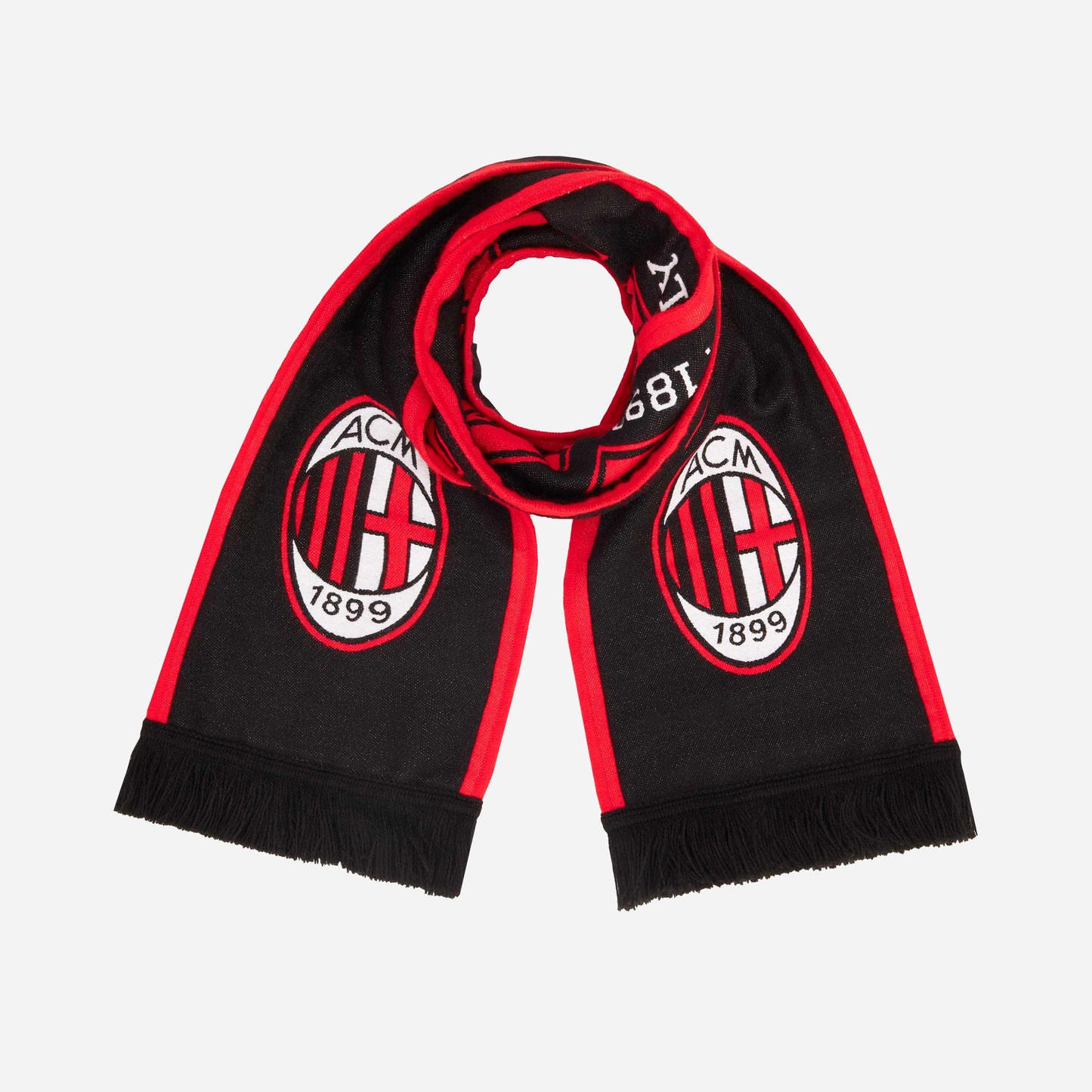 SCIARPA MILAN CON LOGO COLLEGE