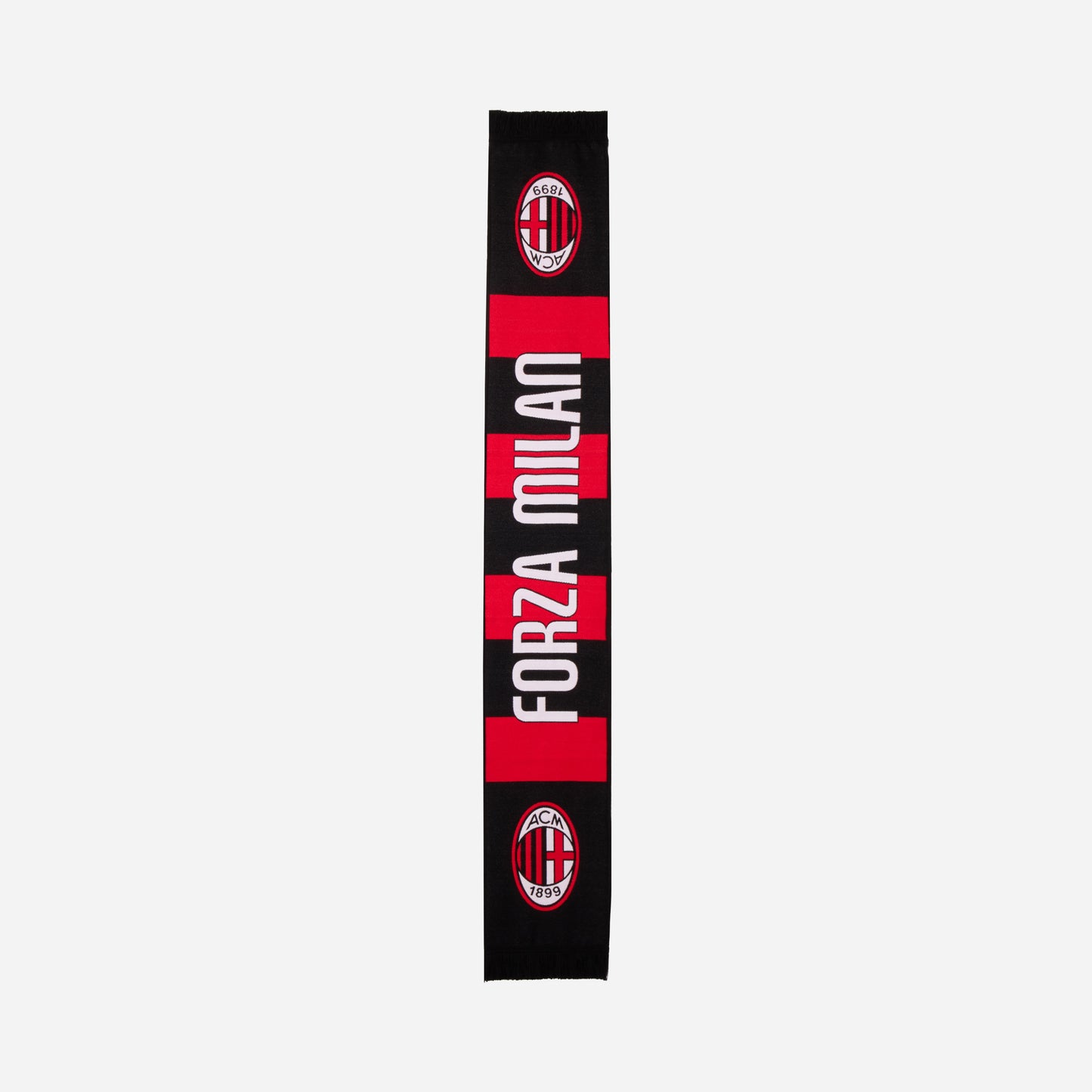 SCIARPA "FORZA MILAN" CON LOGO