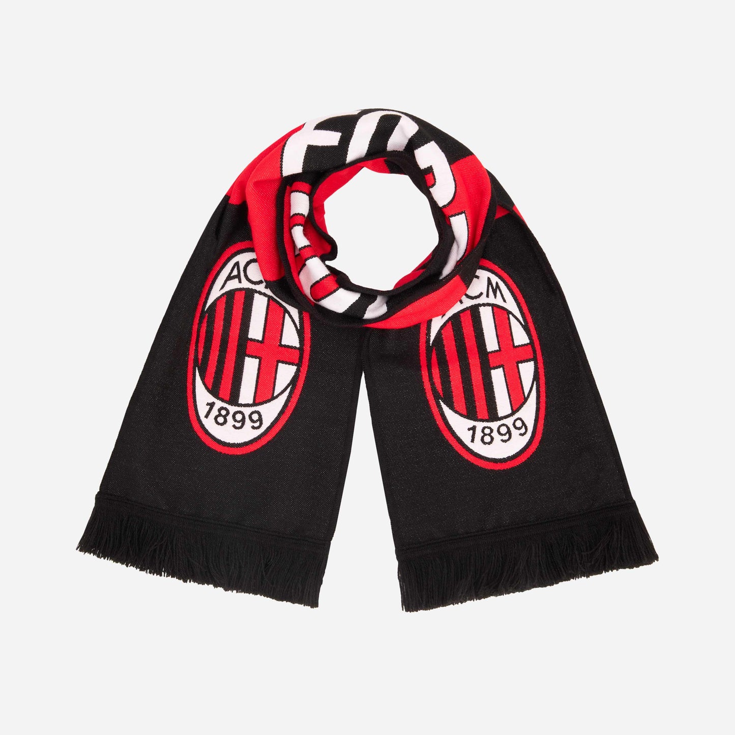 SCIARPA "FORZA MILAN" CON LOGO