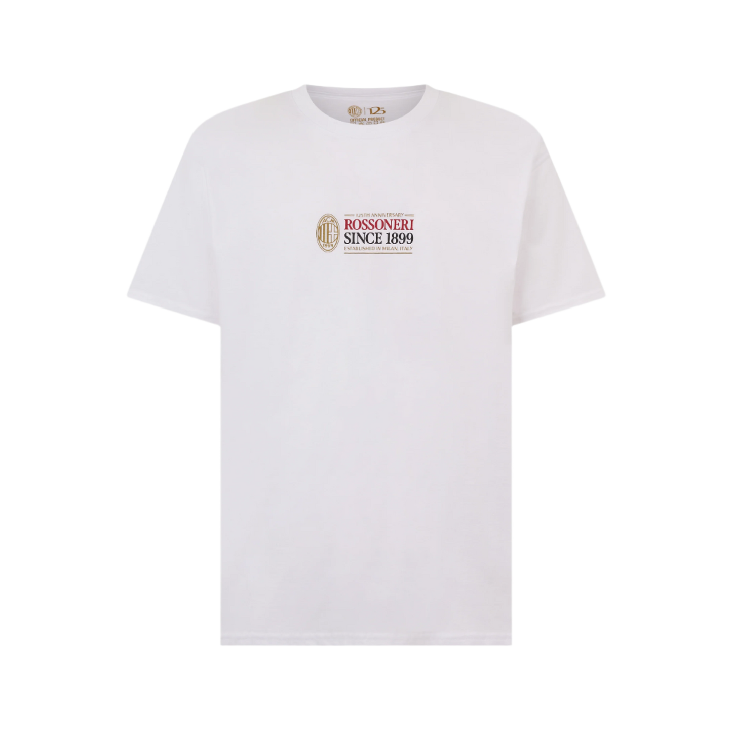 T-SHIRT BIANCA - ROSSONERI SINCE 1899