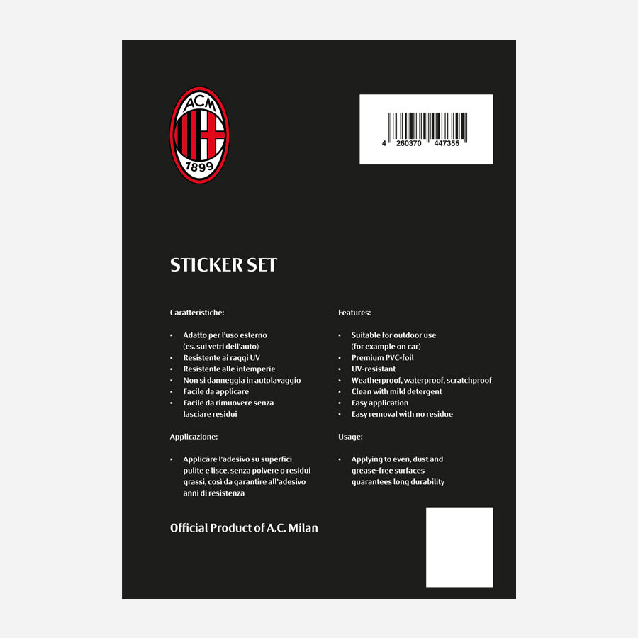 Set sticker Milan