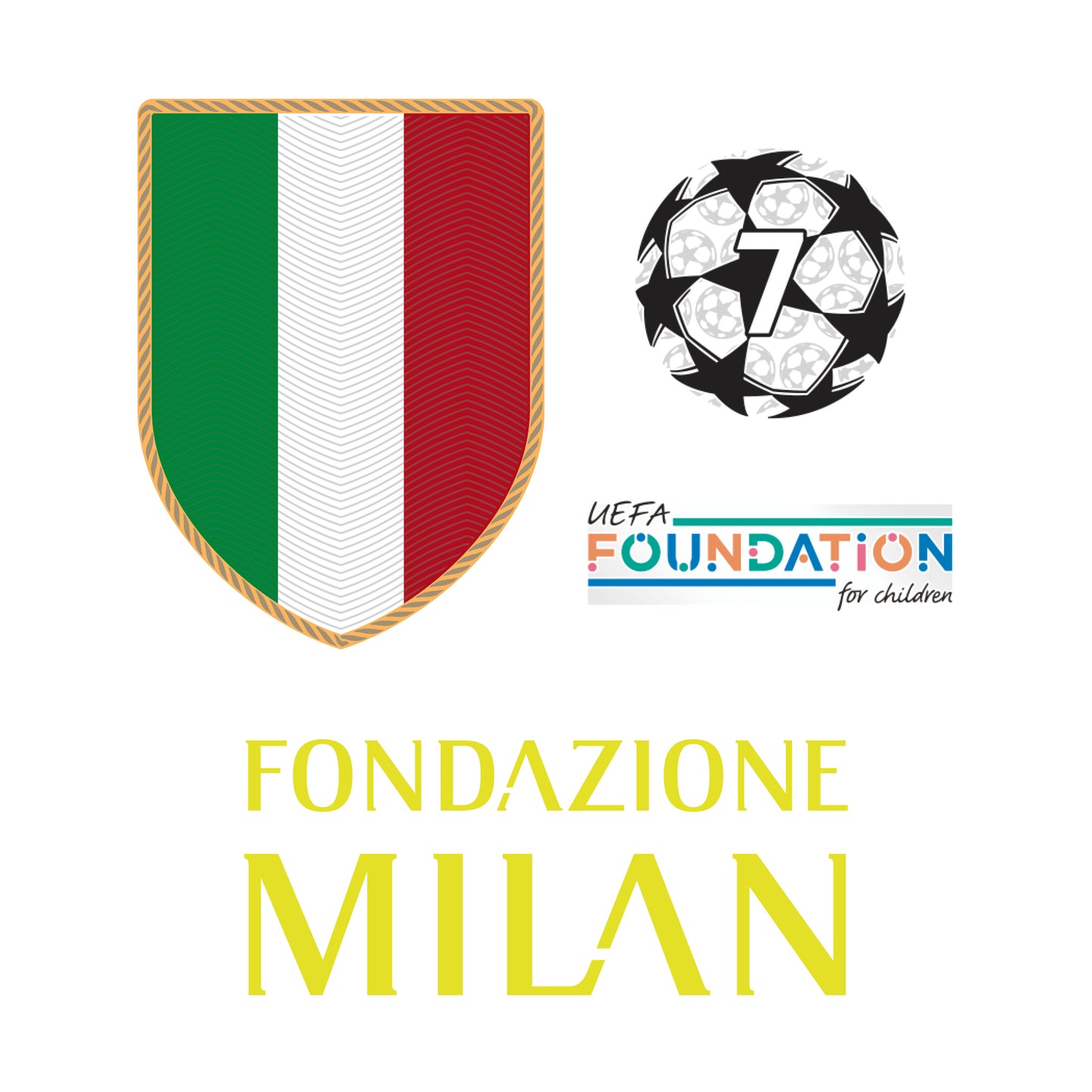 CHAMPIONS LEAGUE + FONDAZIONE MILAN FLUO + SCUDETTO